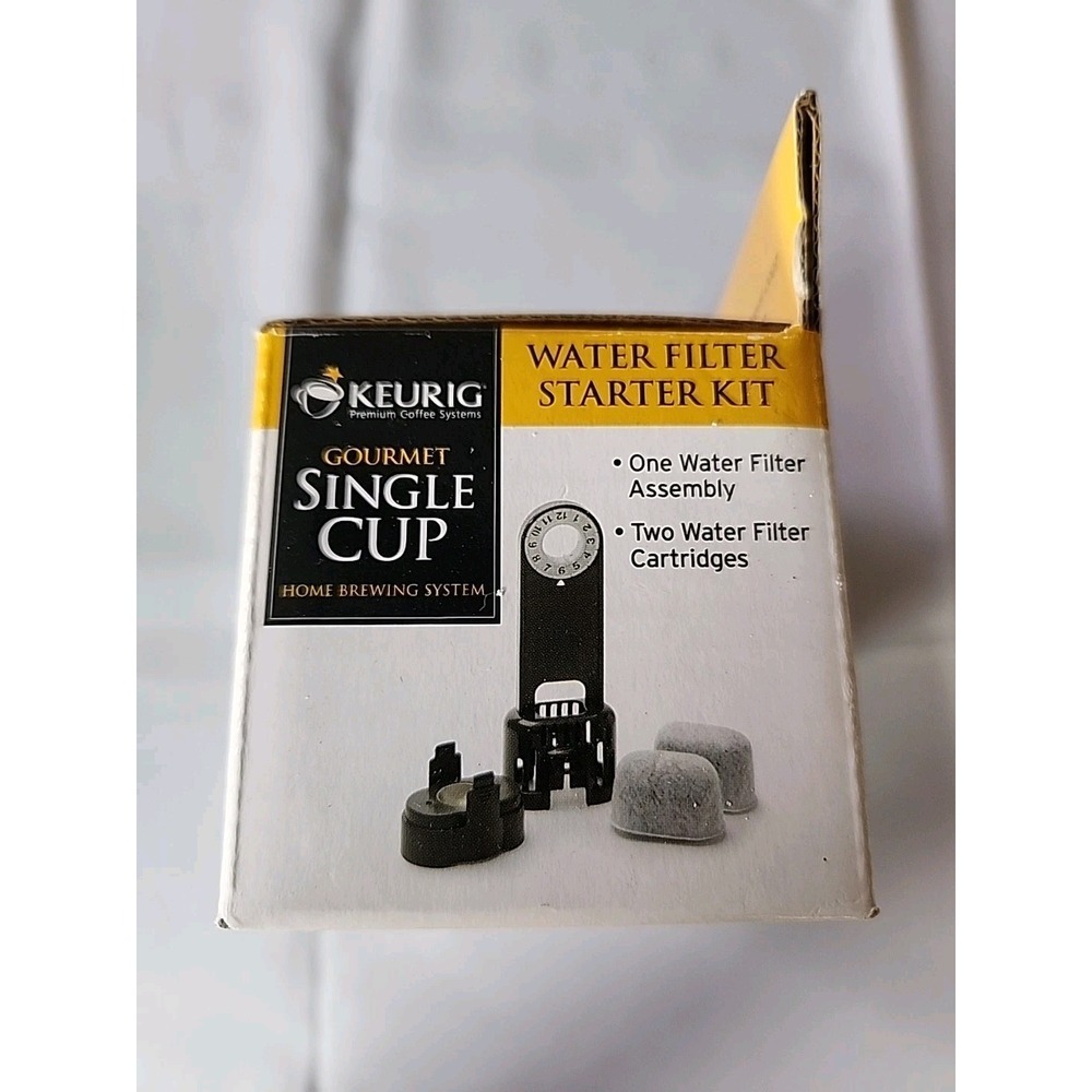 New Keurig Water Filter Starter Kit w/ Assembly and 2 Filters Brand New In Box - Picture 4 of 4